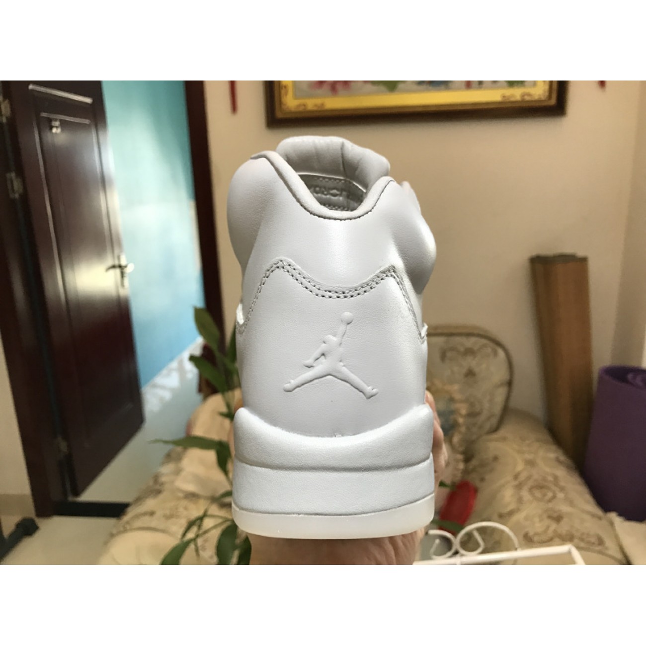 Air Jordan 5 Premium Pure Platinum 881432-003