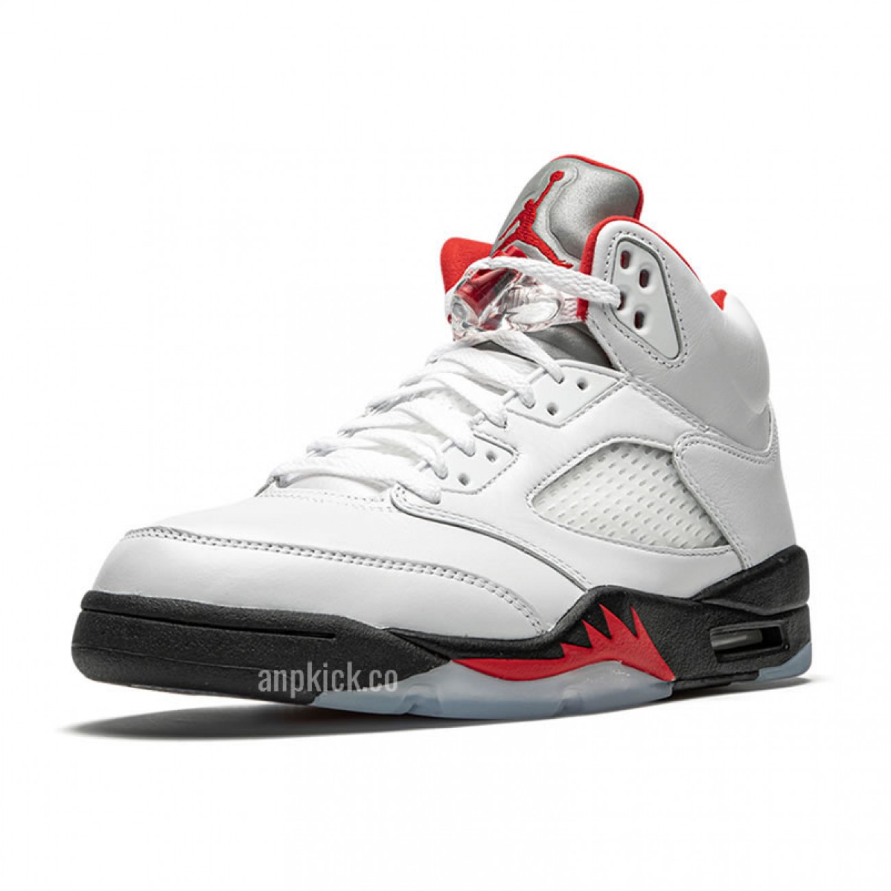 Air Jordan 5 Fire Red 3M 2020 - Silver Tongue OG On Feet DA1911-102
