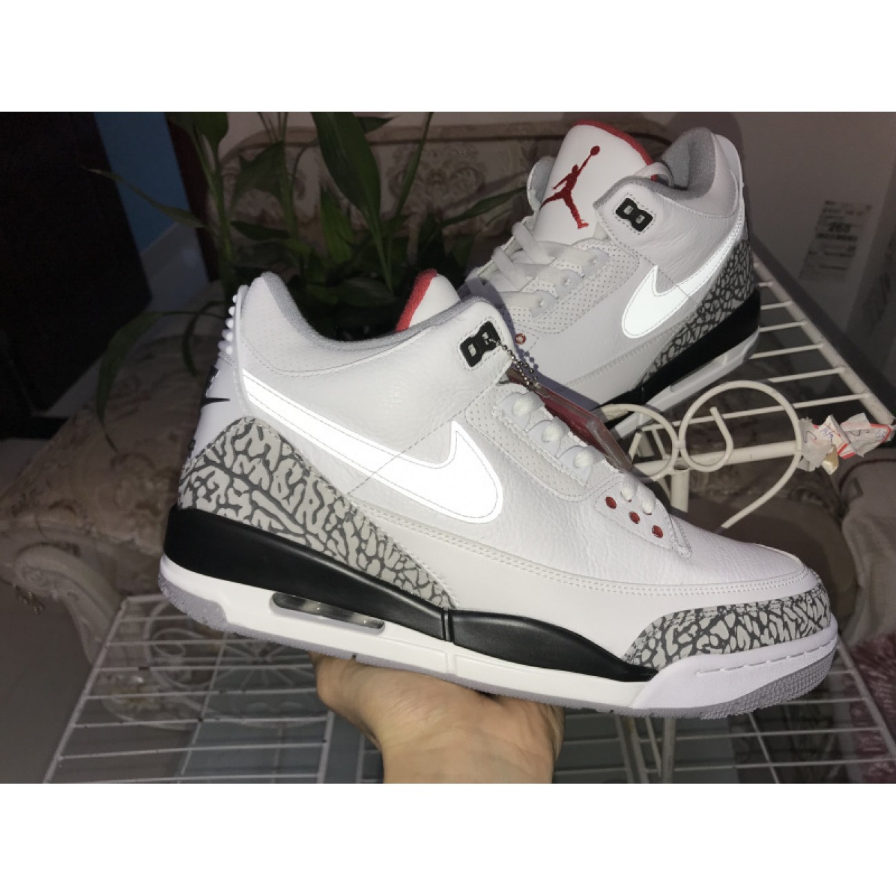 Air Jordan 3 JTH Tinker White Cement AV6683-160
