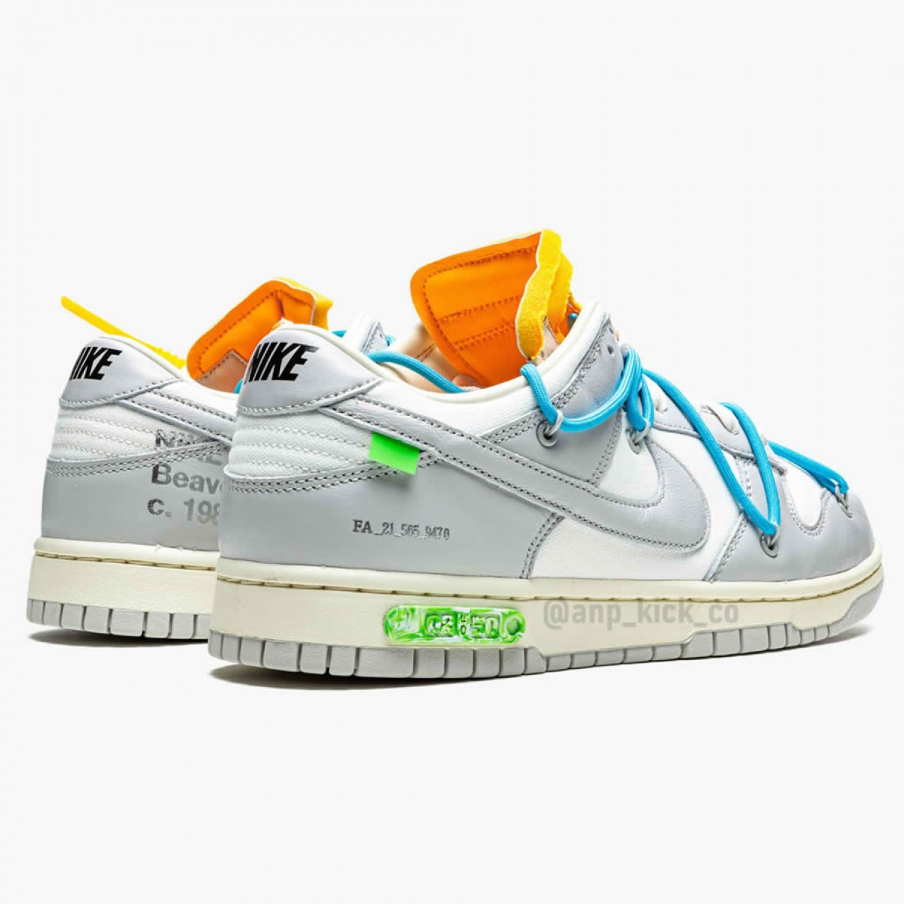 Nike SB Dunk Low Off-White Lot 02 of 50 DM1602-115