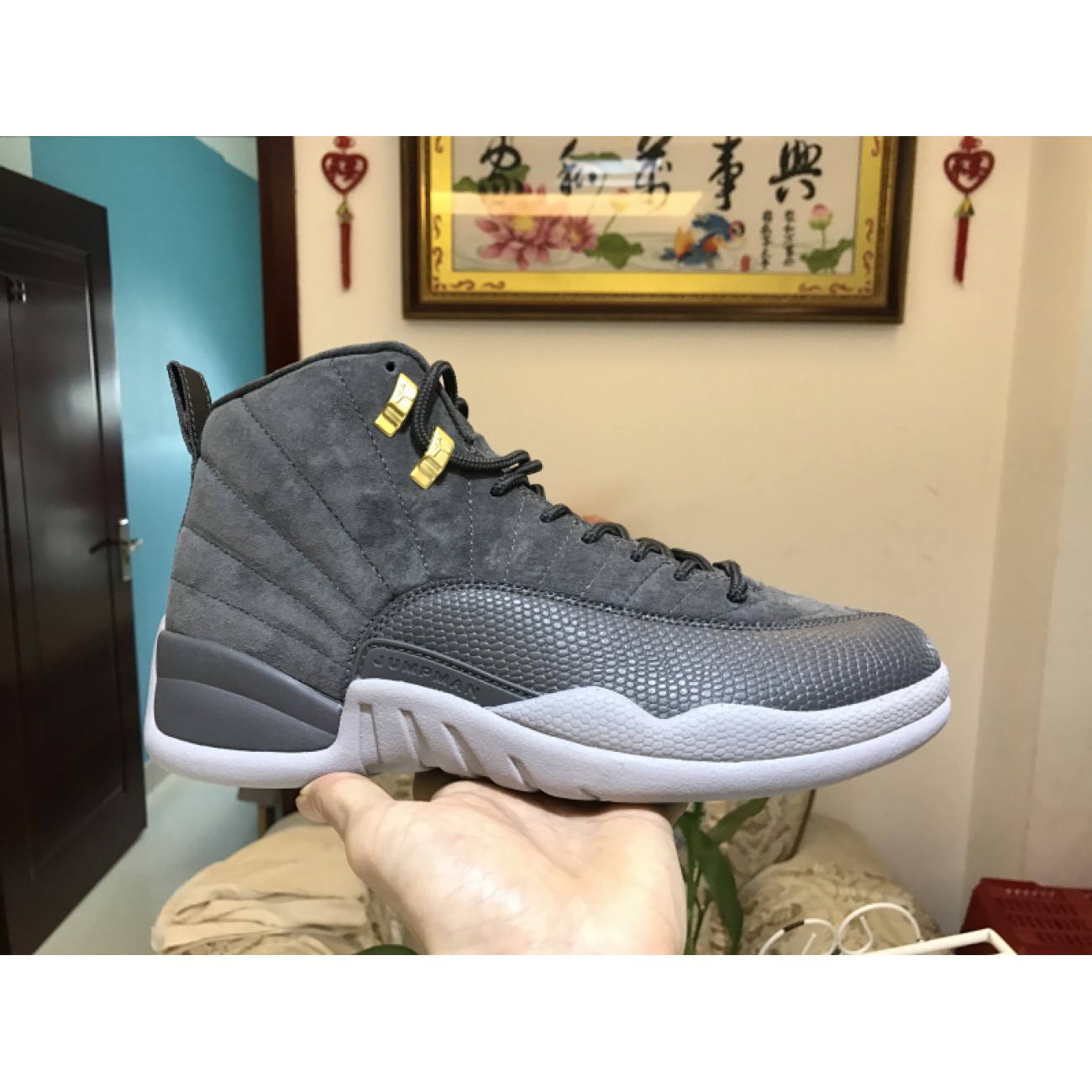 Air Jordan 12 Dark Grey 130690-005
