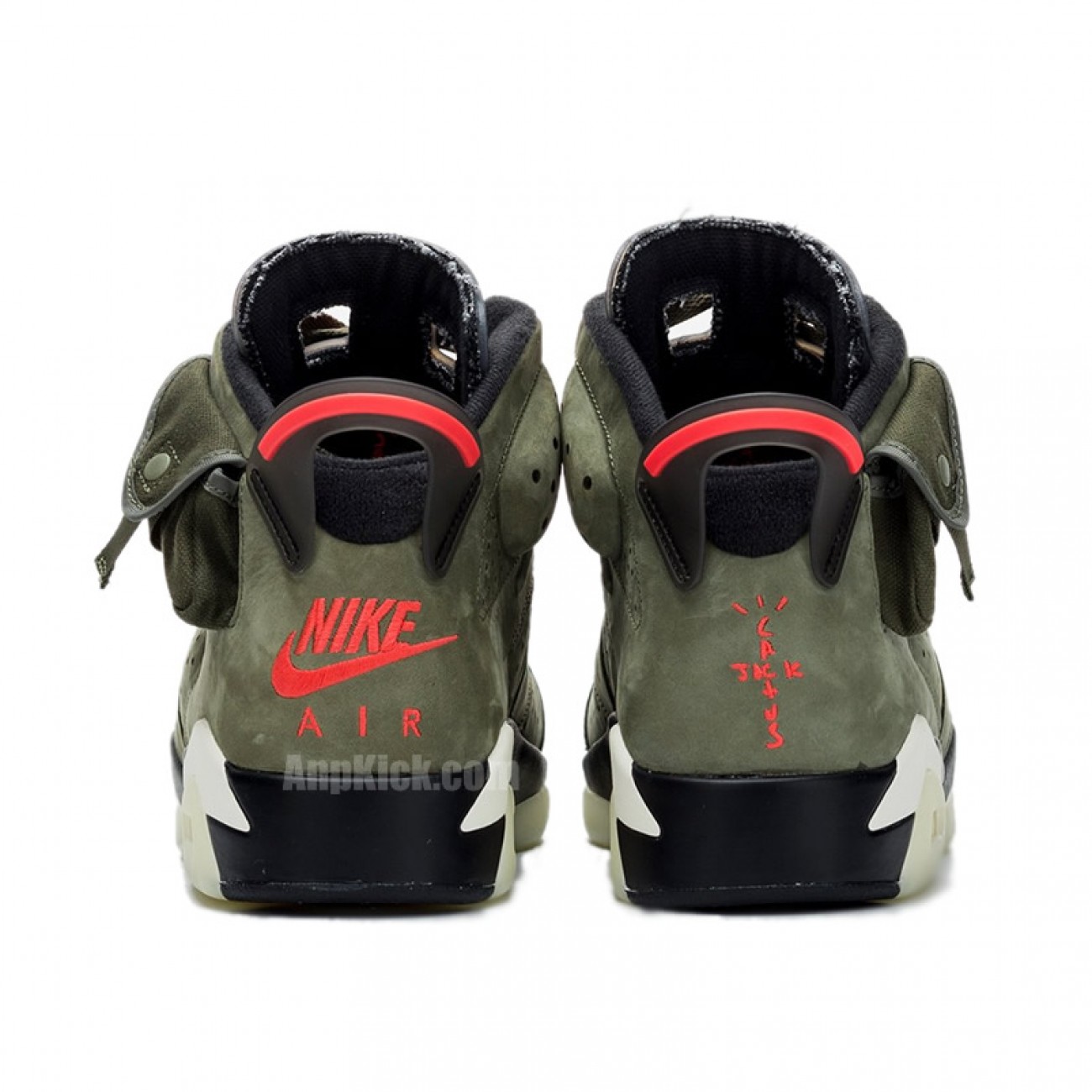 Travis Scott x Air Jordan 6 Olive Cactus Jack For Sale CN1084-200