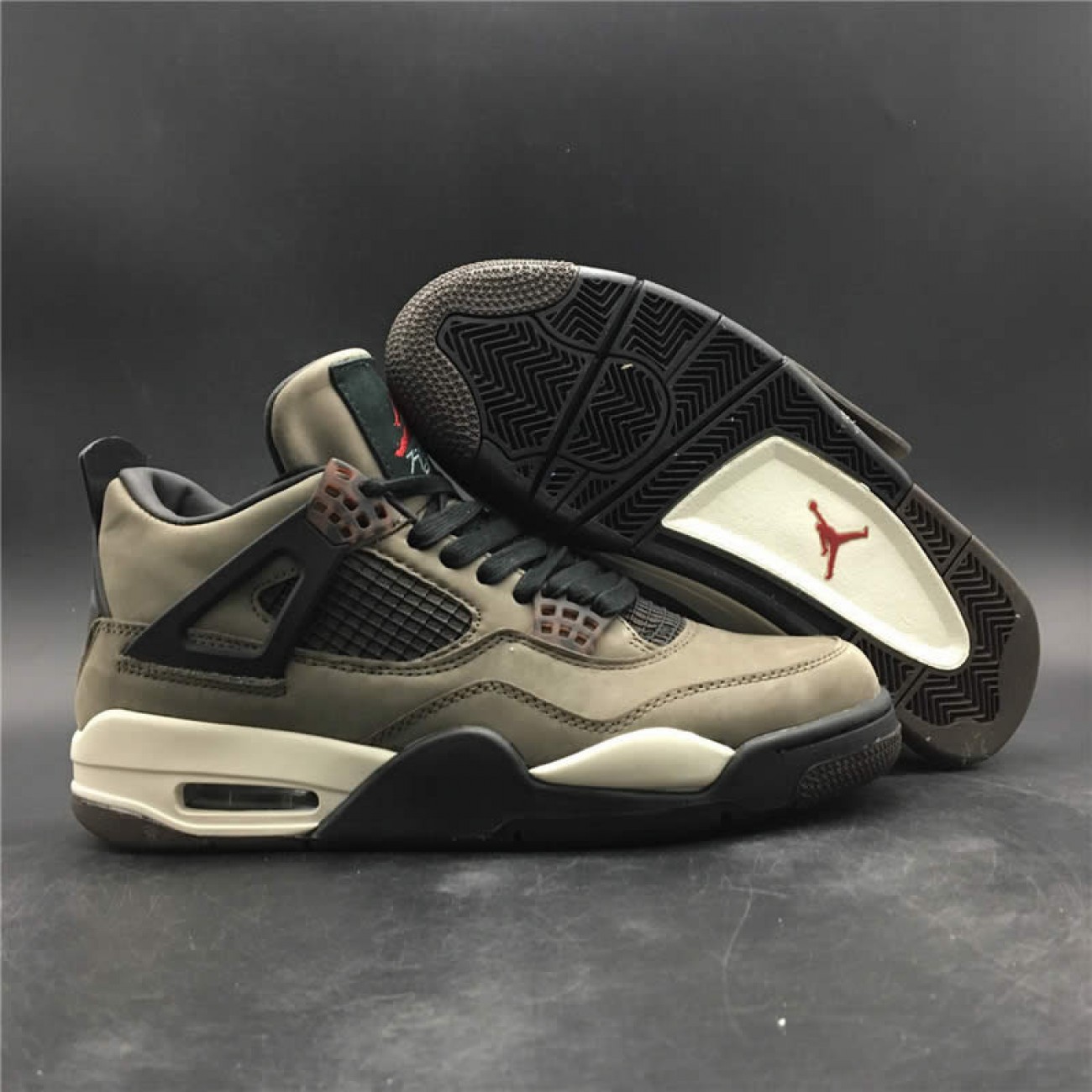 Travis Scott Olive x Air Jordan 4 Release Date For Sale