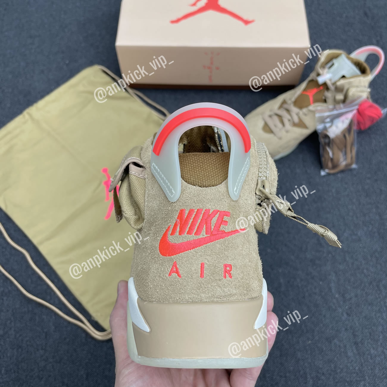 Travis Scott x Air Jordan 6 Retro British Khaki DH0690-200