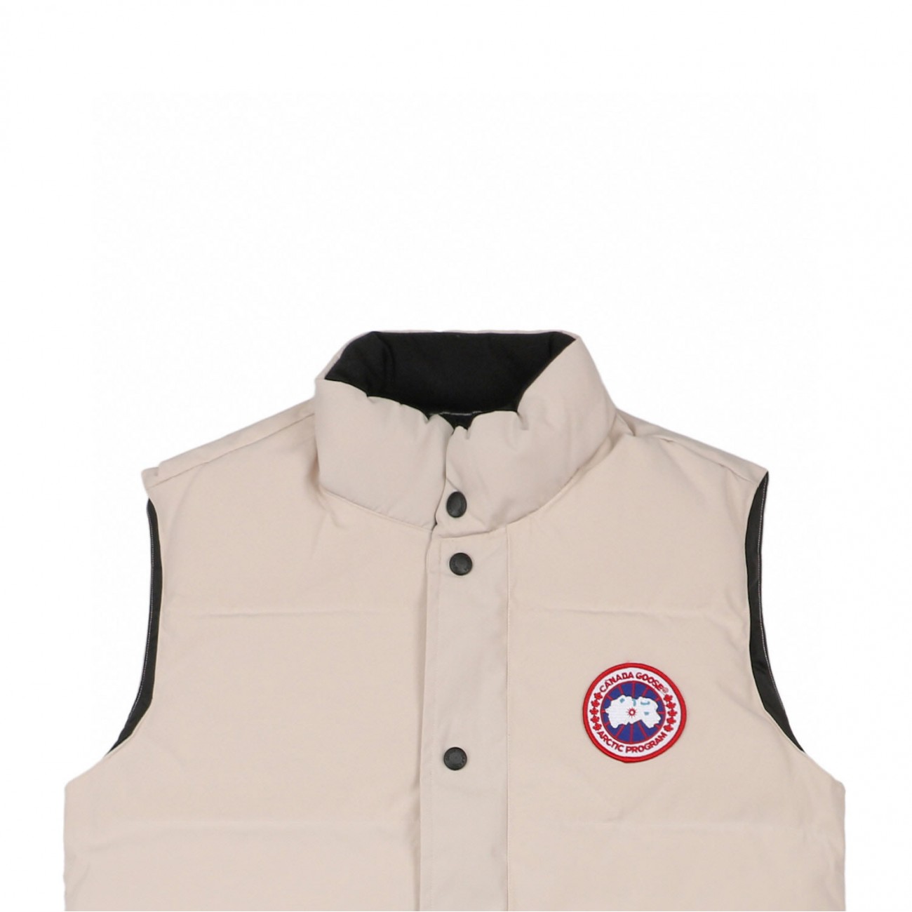 Canada Goose '4154M Freestyle Crew Vest Cream White