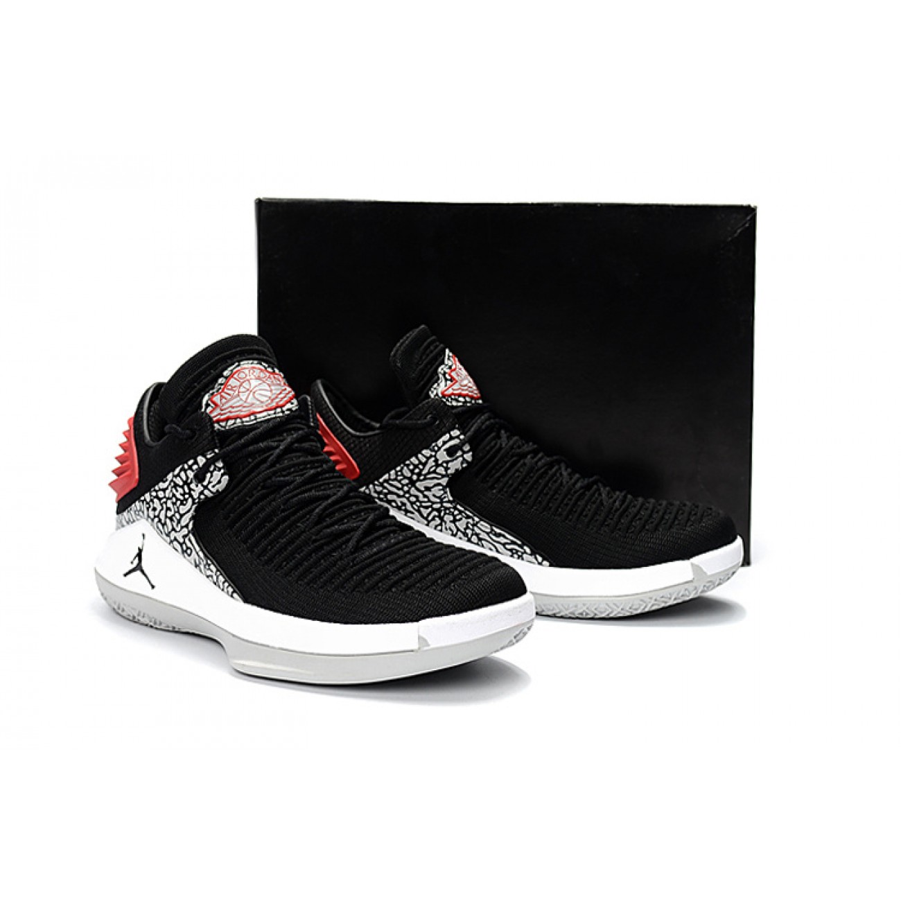 Air Jordan 32 XXXII Low Crack / Black