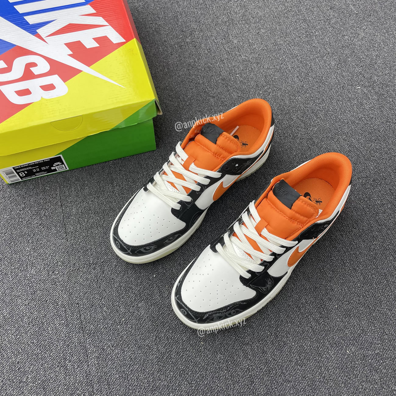 Nike Dunk Low Halloween Sail/Starfish-Black DD3357-100