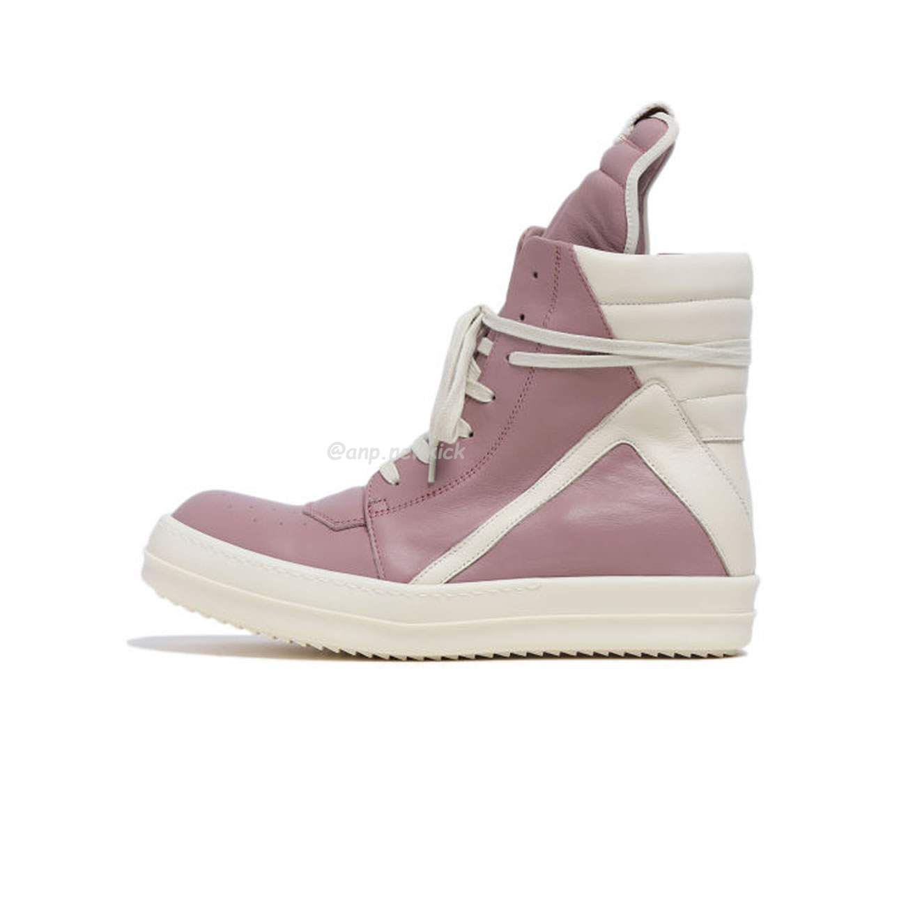 Rick Owens Geobasket Sneakers Pink
