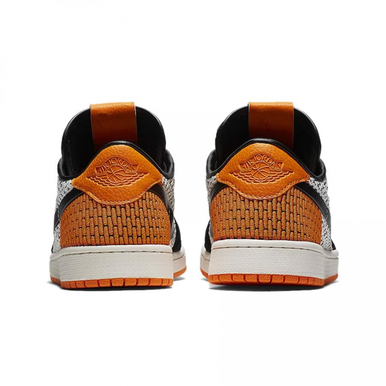 Air Jordan 1 Low Flyknit Shattered Backboard Black/White/Orange AH4506-100