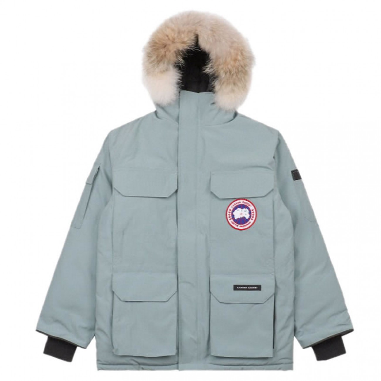 08 ' Canada Goose '19FW Expedition 4660MA Down Jacket Coat Cyan