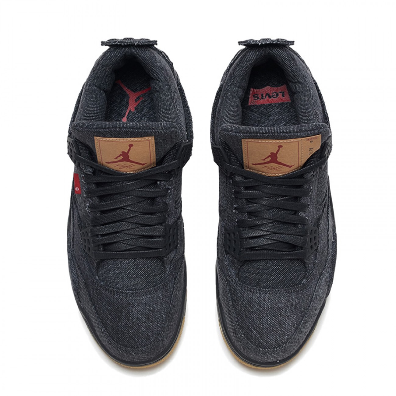 Levi's x Air Jordan 4 Black Denim AO2571-001