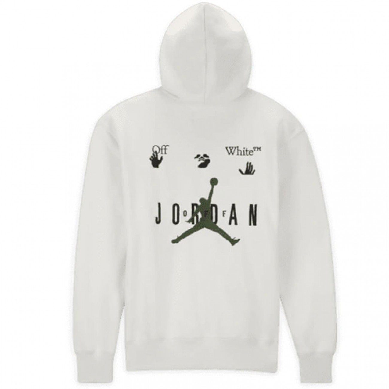 Off-White x Jordan Hoodie White