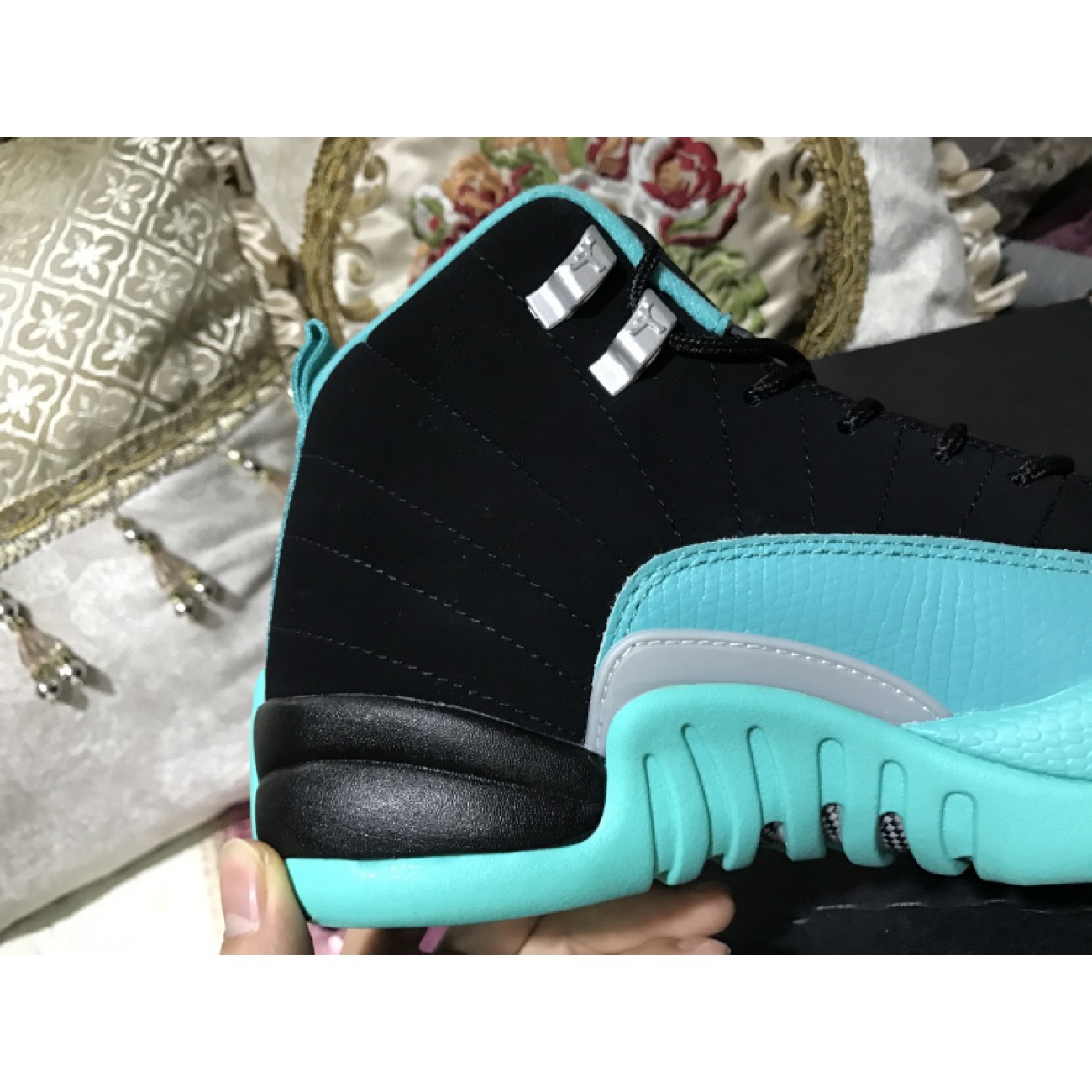 Air Jordan 12 GS Hyper Jade 510815-017