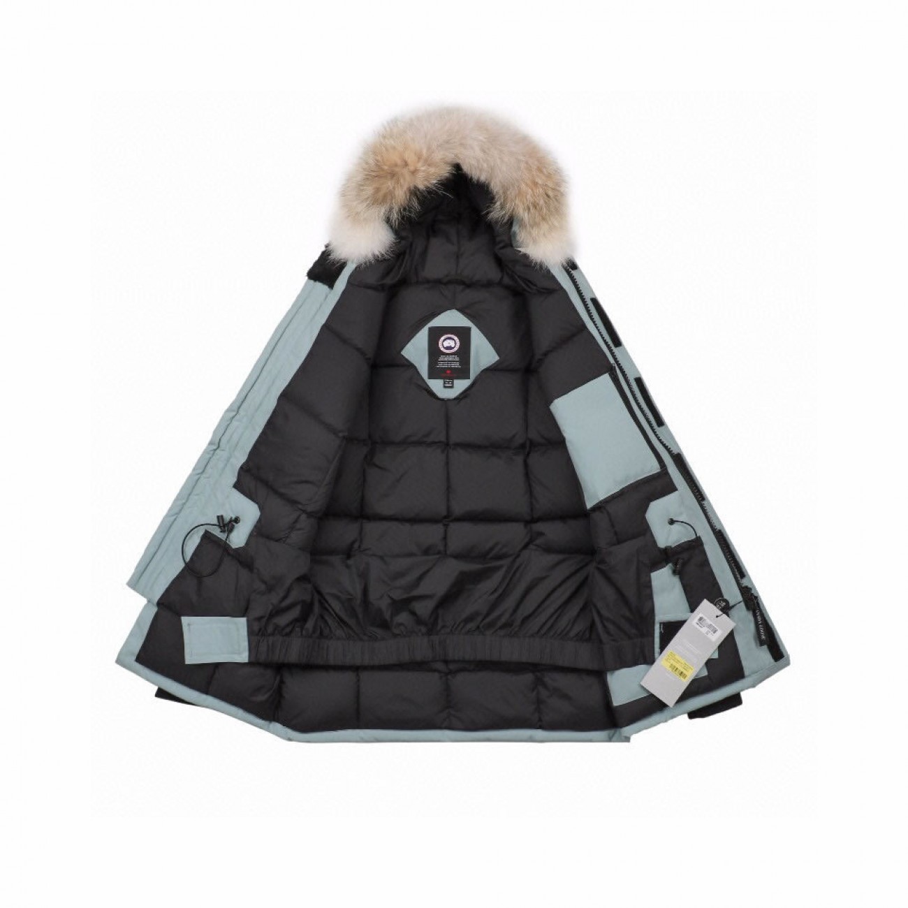 08 ' Canada Goose '19FW Expedition 4660MA Down Jacket Coat Cyan