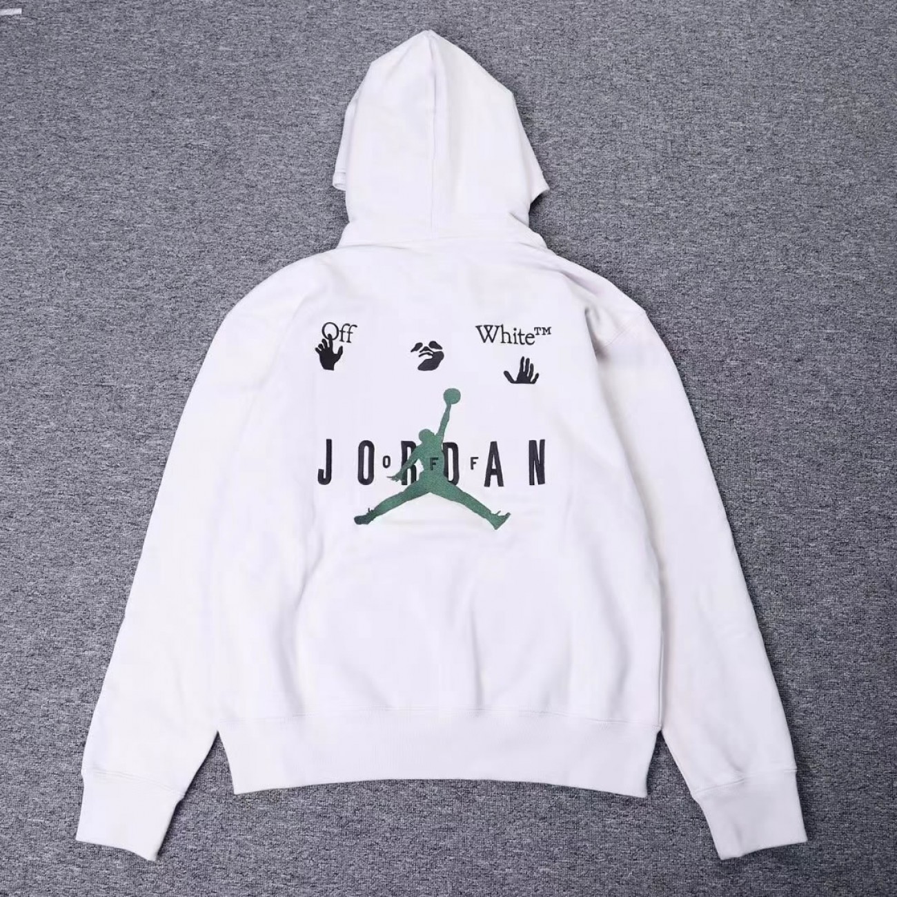 Off-White x Jordan Hoodie White