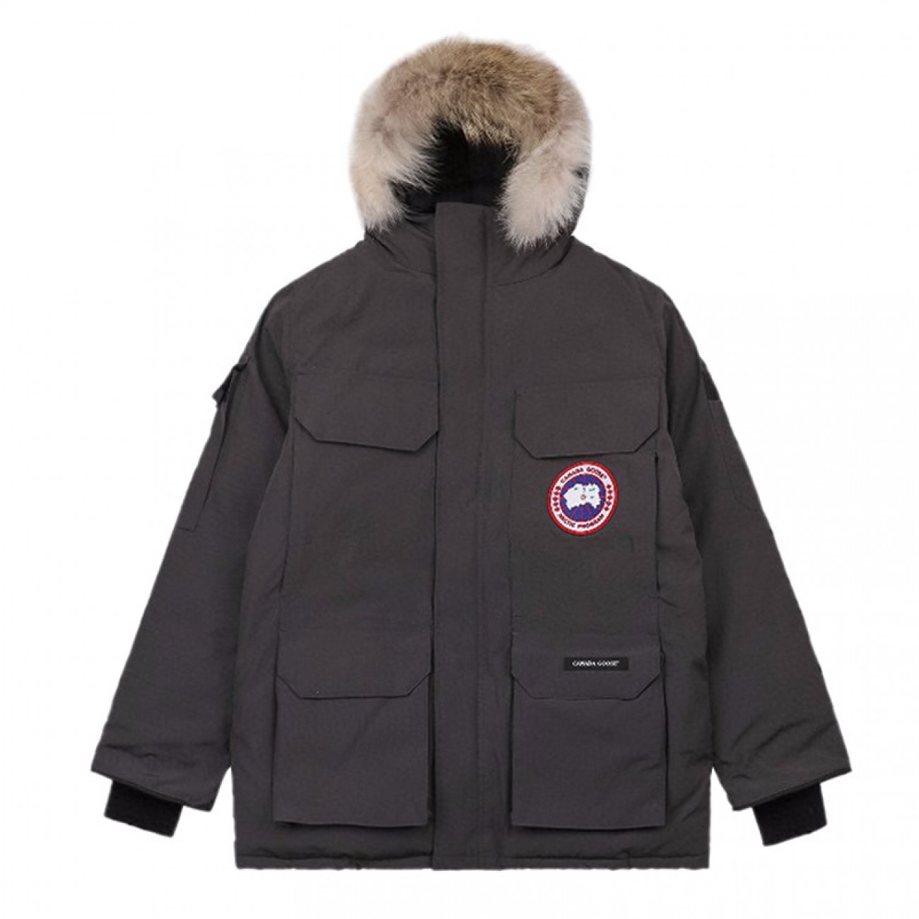 08 ' Canada Goose '19FW Expedition 4660MA Down Jacket Coat Dark Gray