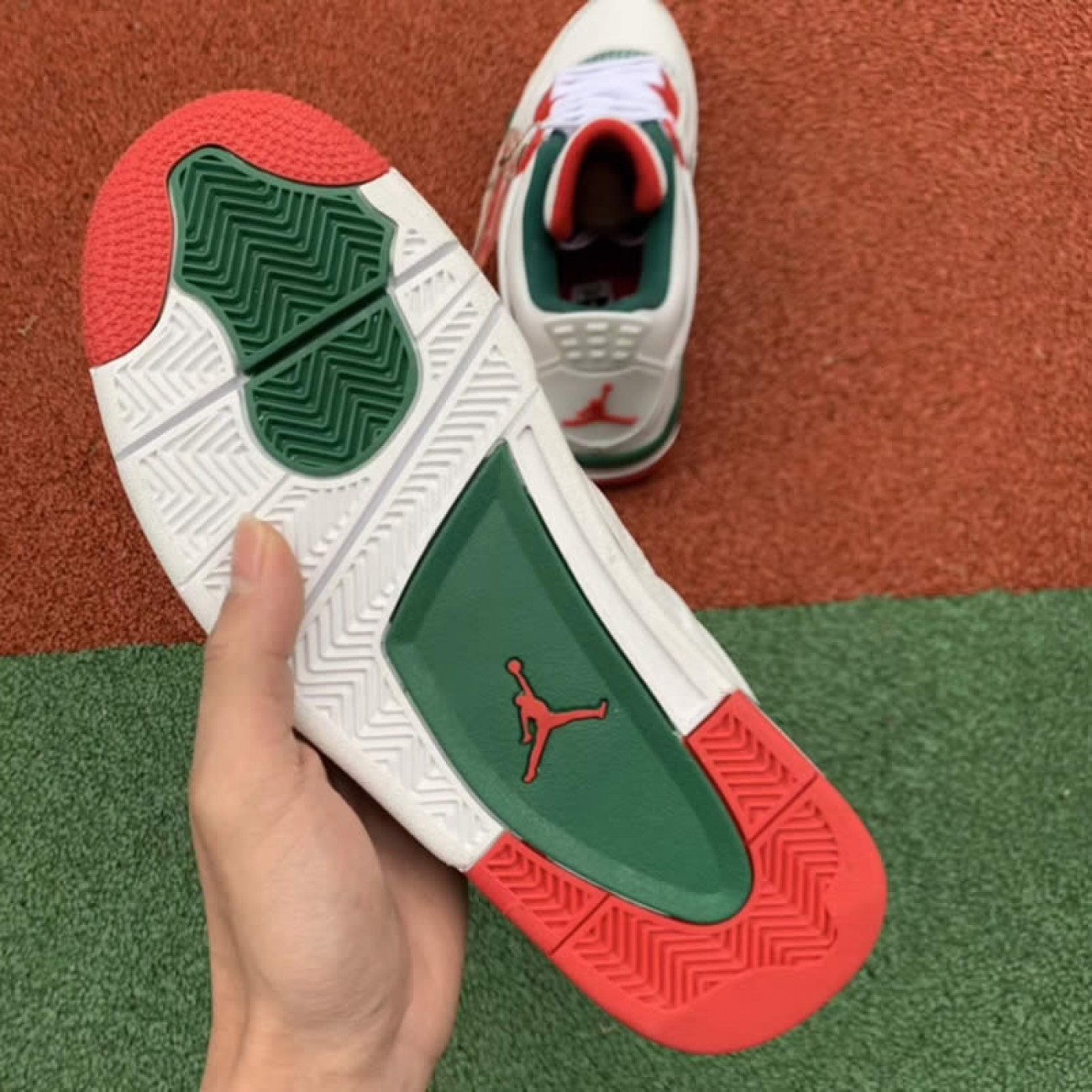 Air Jordan 4 Retro NRG Do the Right Thing 2019 Gorge Green AQ3816-063