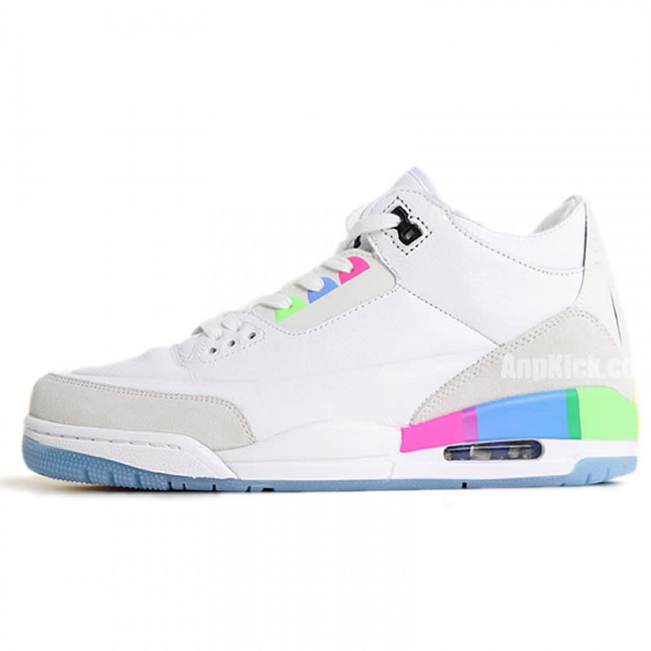 Air Jordan 3 Quai 54 White Q54 For Sale On Feet Review Release AT9195-111