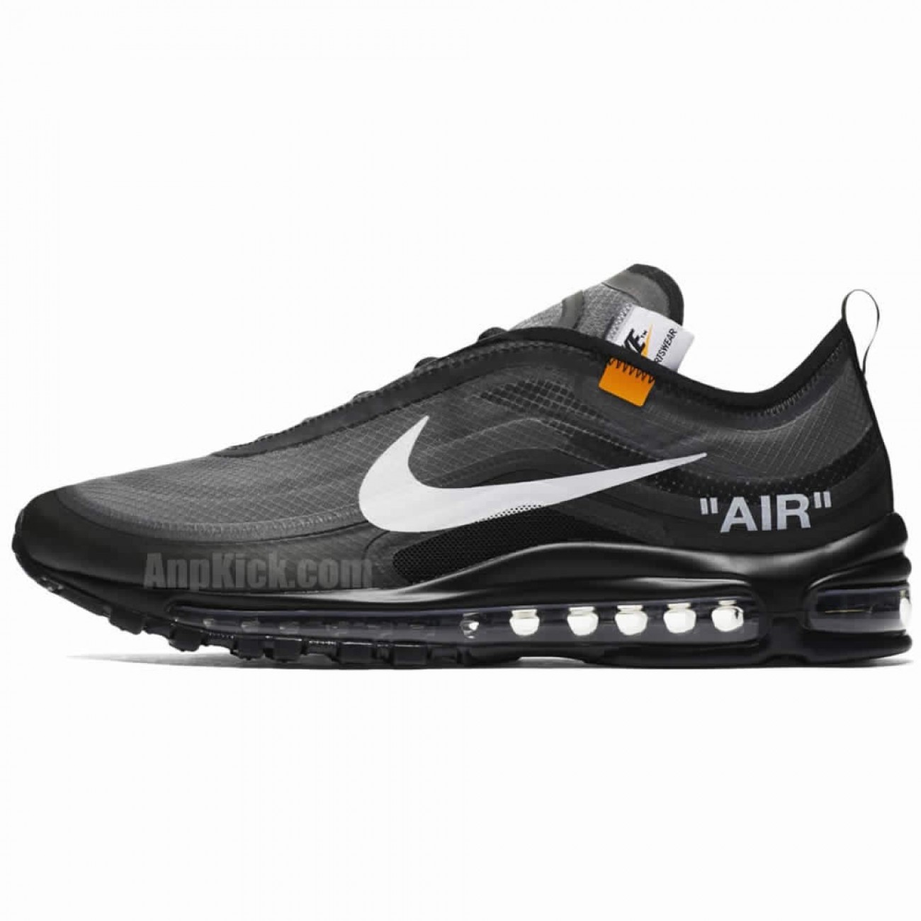 Off-White x Nike Air Max 97 OG All Black/Cone AJ4585-001
