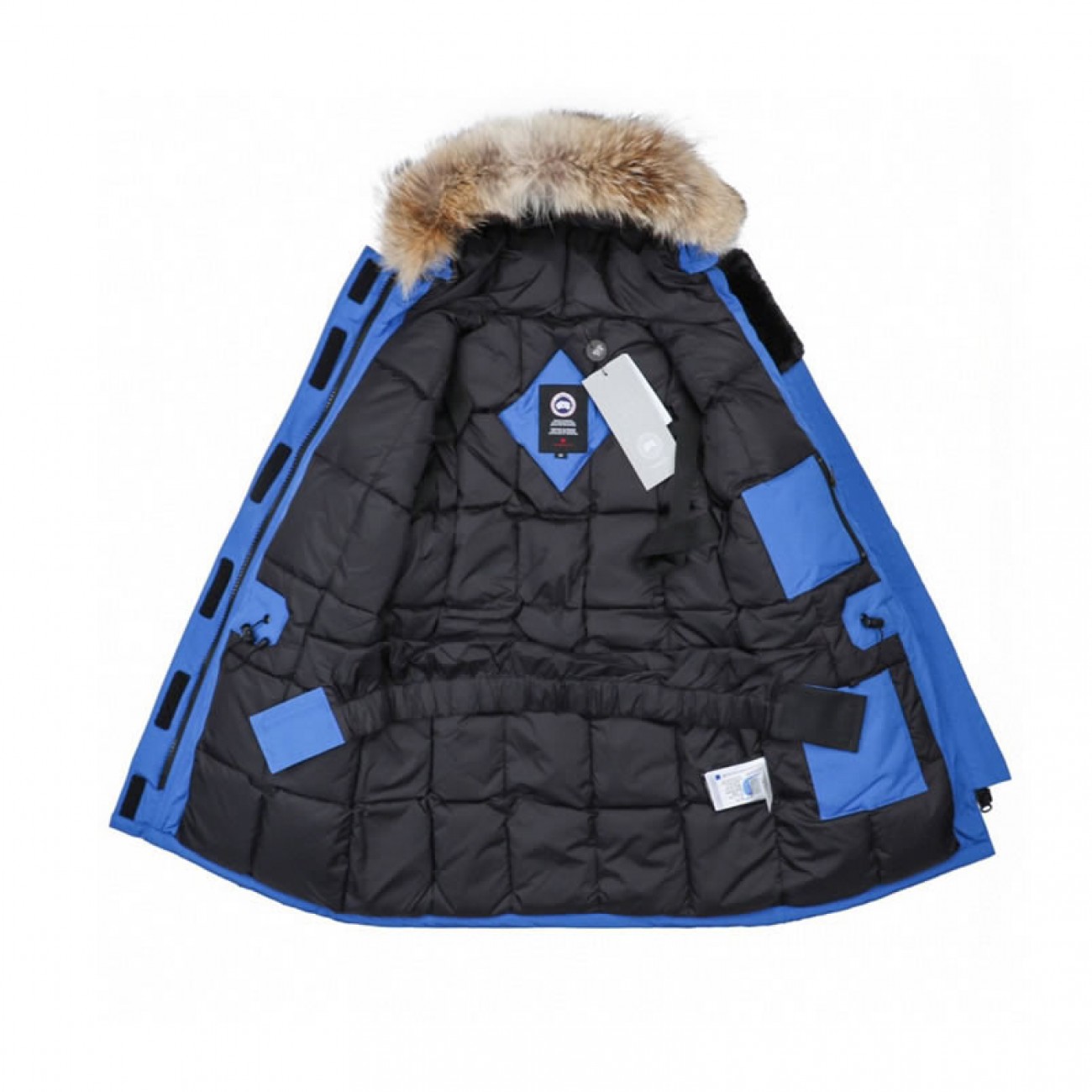 09 ' Canada Goose '19FW Expedition 4660LA Down Jacket Coat Sky Blue