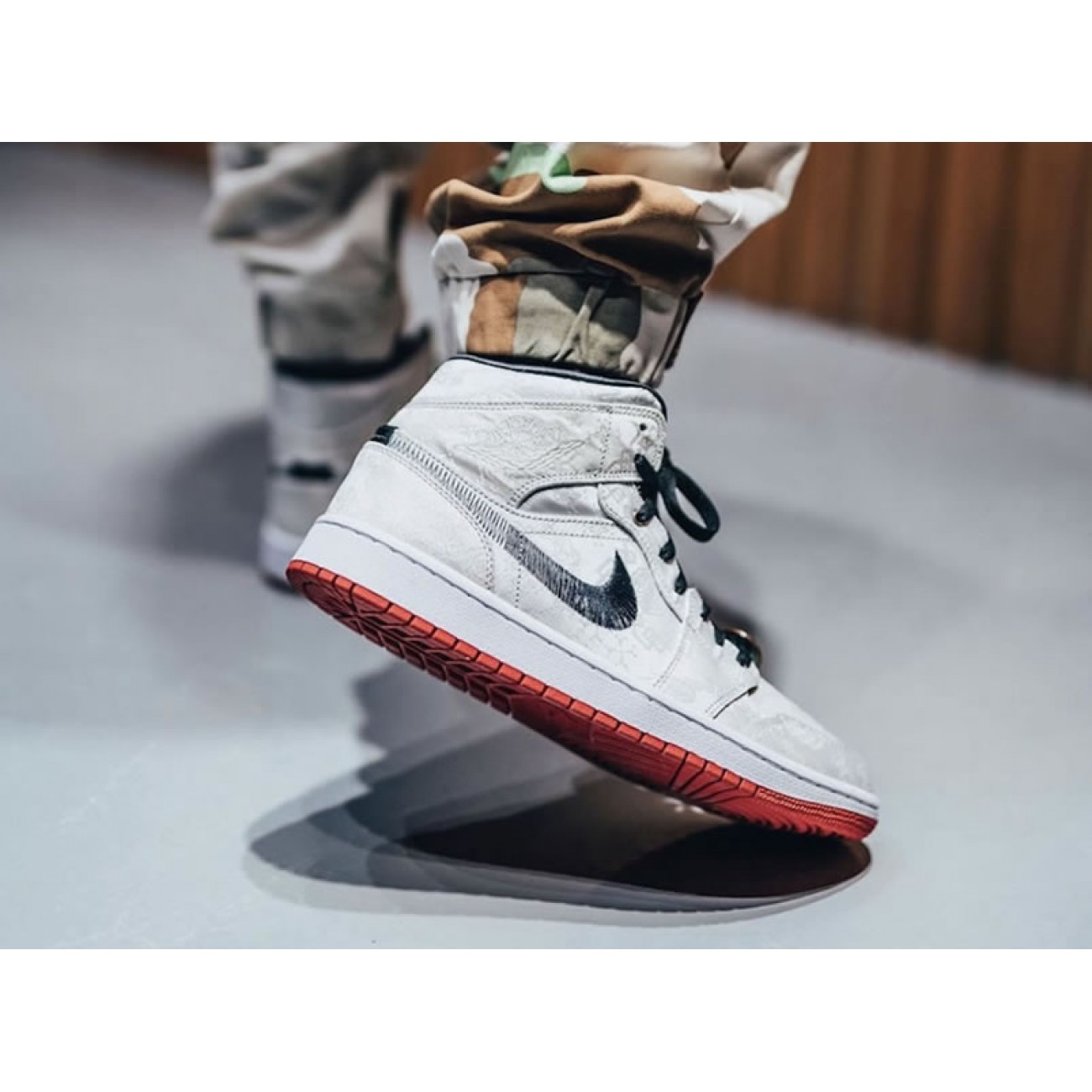 Clot Edison Chen x Air Jordan 1 Mid Fearless 2019 Release Date CU2804-100
