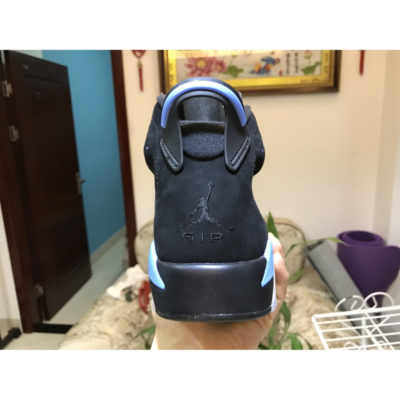 Air Jordan 6 University Blue 384664-006