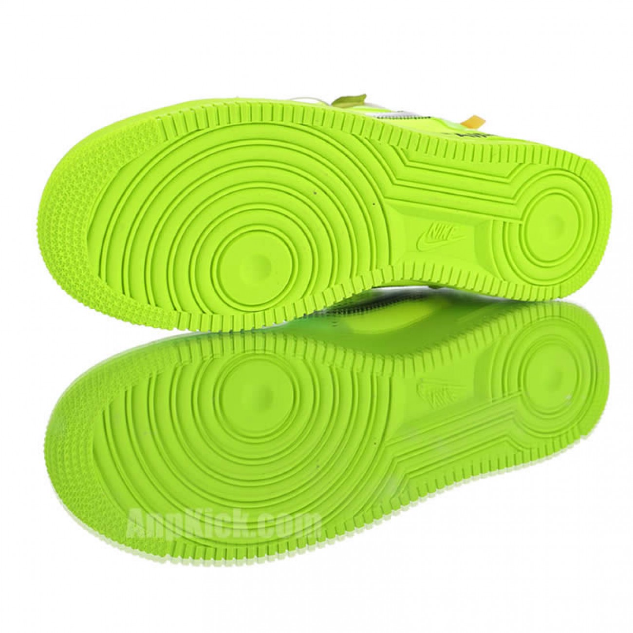 Off-White x Nike Air Force 1 Low Volt Green Release Date AO4606-700