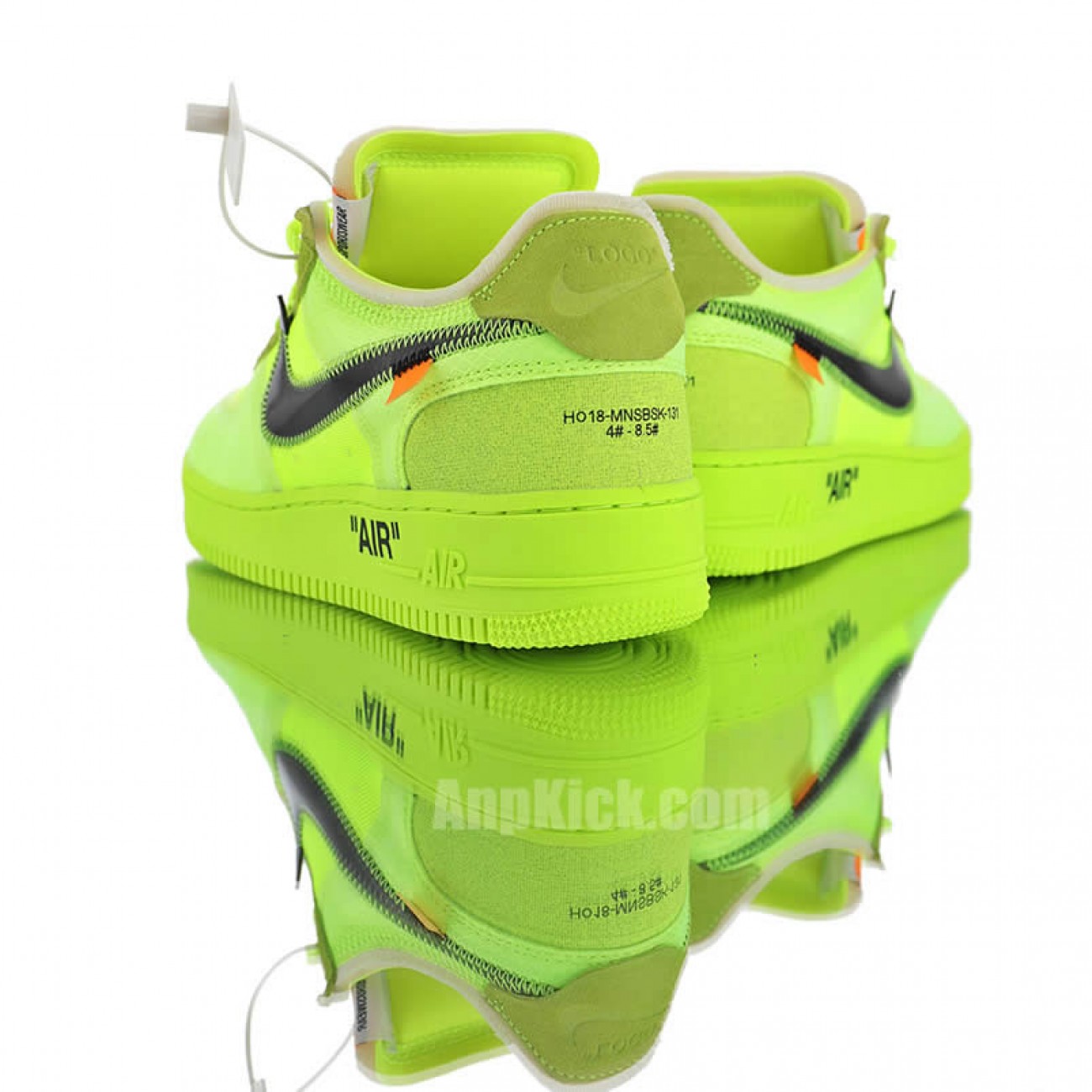 Off-White x Nike Air Force 1 Low Volt Green Release Date AO4606-700