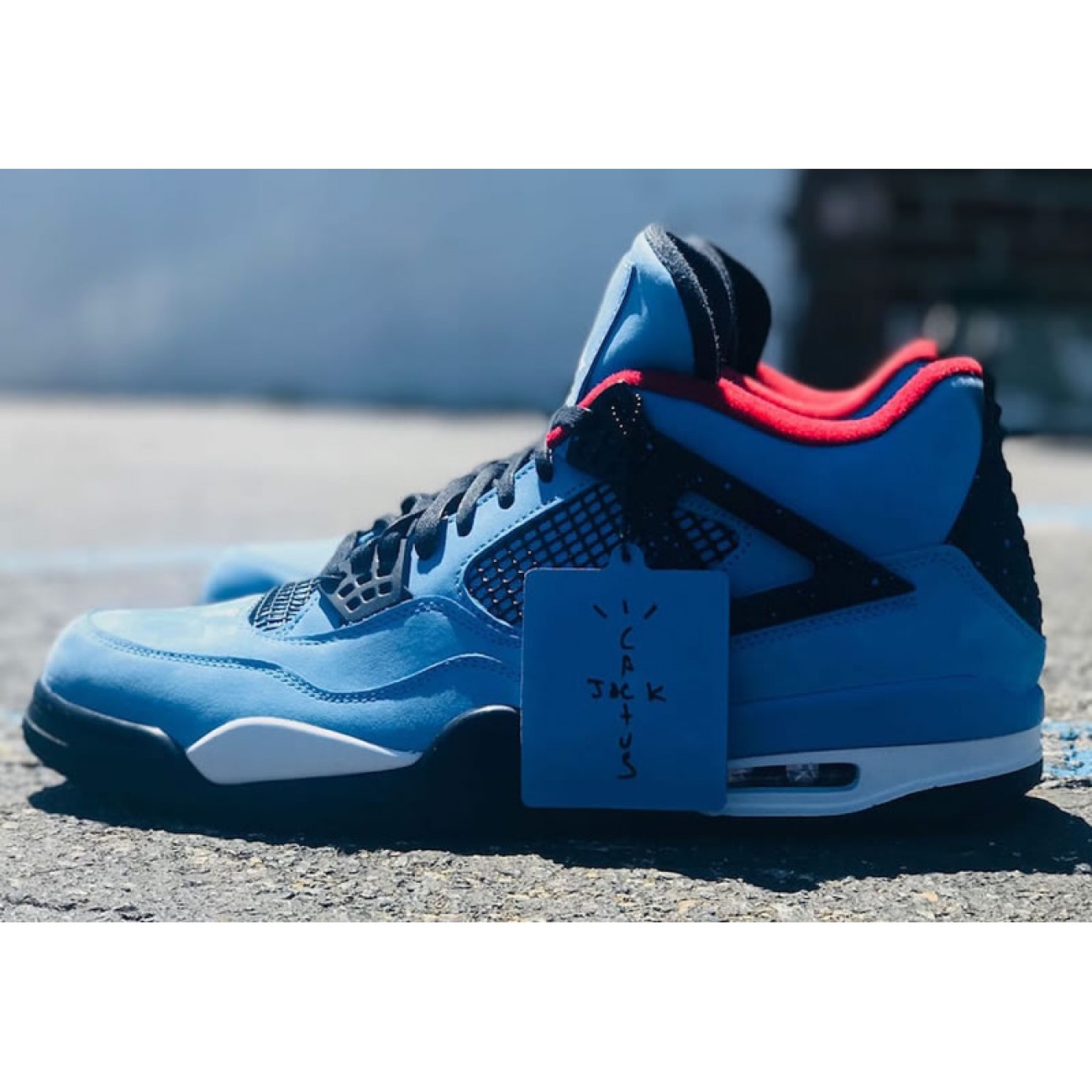 Travis Scott Cactus Jack x Air Jordan 4 Houston Oilers 308497-406