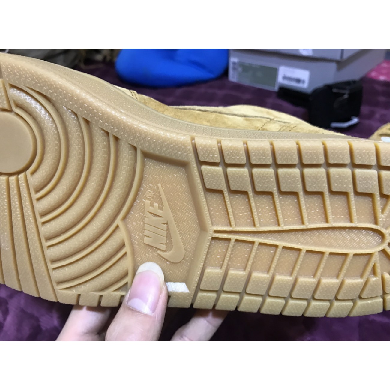 Air Jordan 1 Wheat OG 555088-710