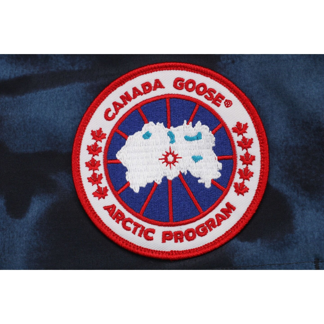 08 ' Canada Goose '19FW Expedition 4660MA Down Jacket Coat Camouflage Blue