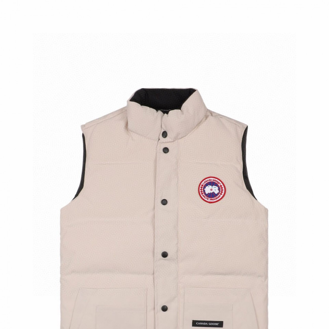 Canada Goose '4154M Freestyle Crew Vest Cream White