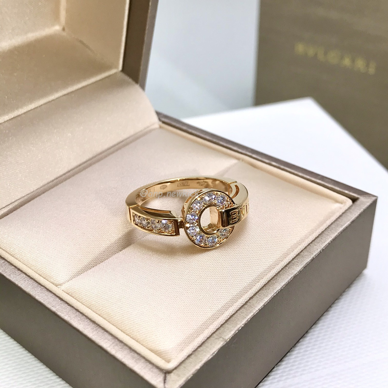 Bulgari Copper Coin Ring