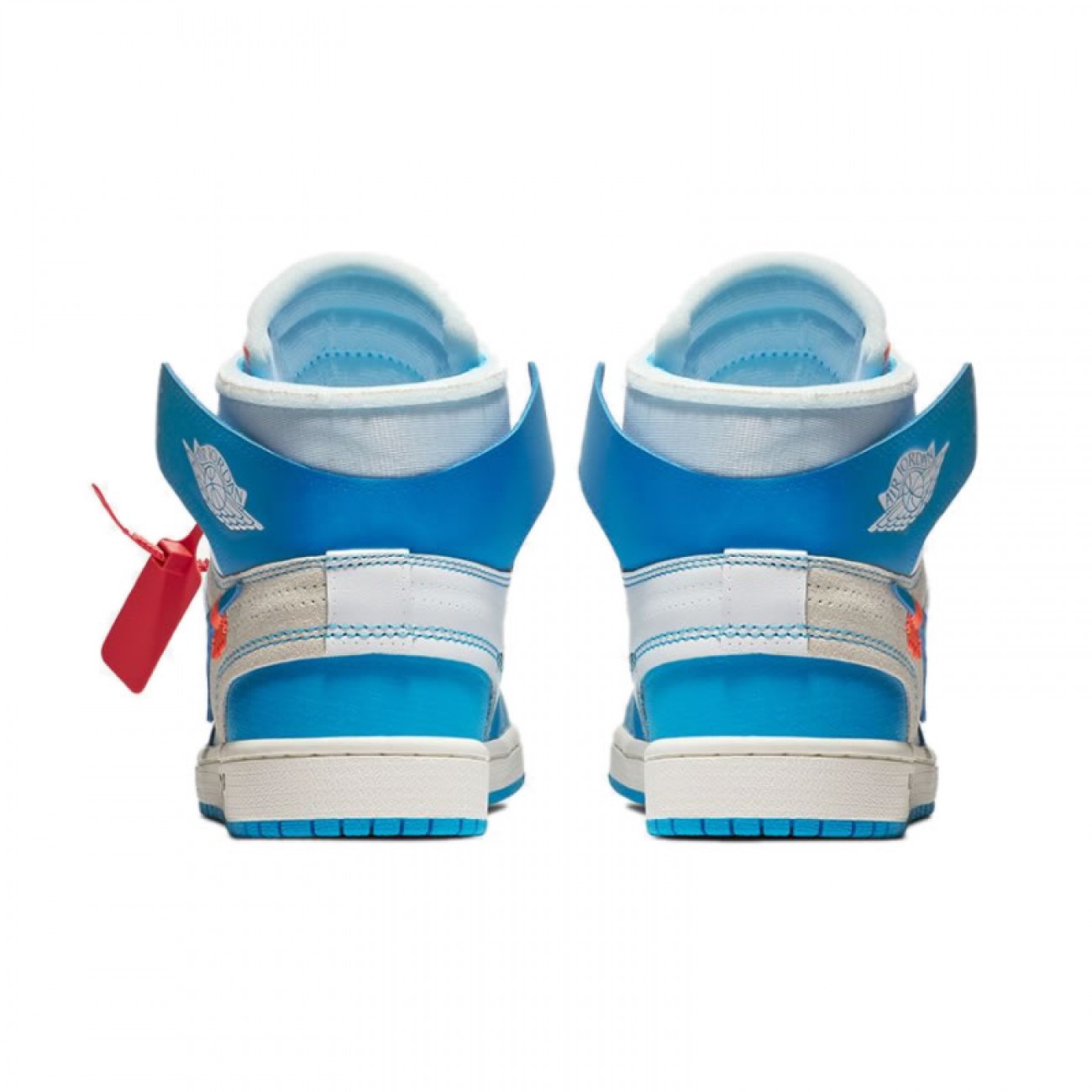 Off-White x Air Jordan 1 UNC OW Release For Sale AQ0818-148