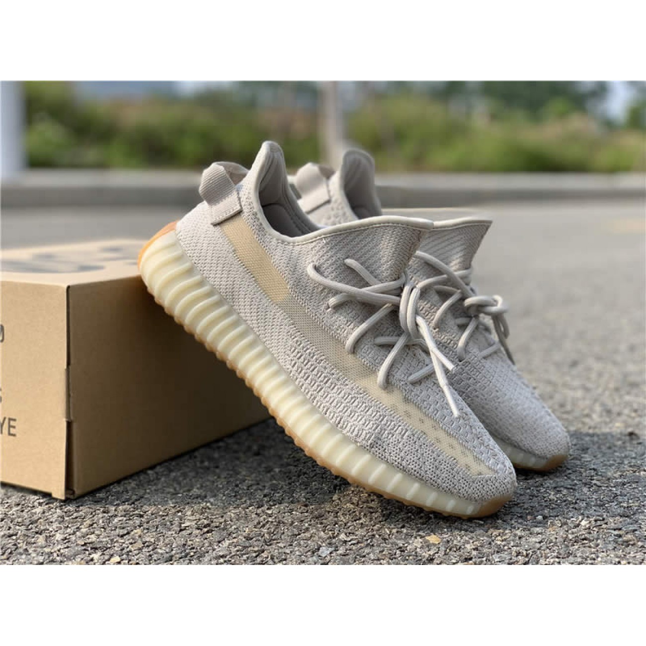 adidas Yeezy Boost 350 V2 Sesame / Static F99710 New Yeezys Shoes