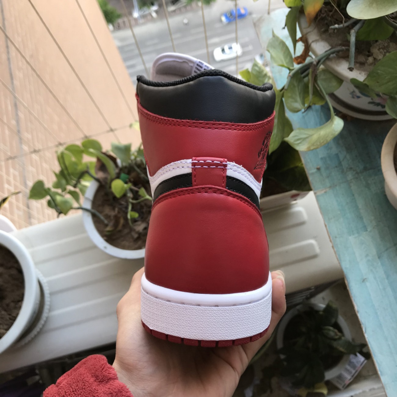 Air jordan 1 Black Toe OG AJ1 555088-184