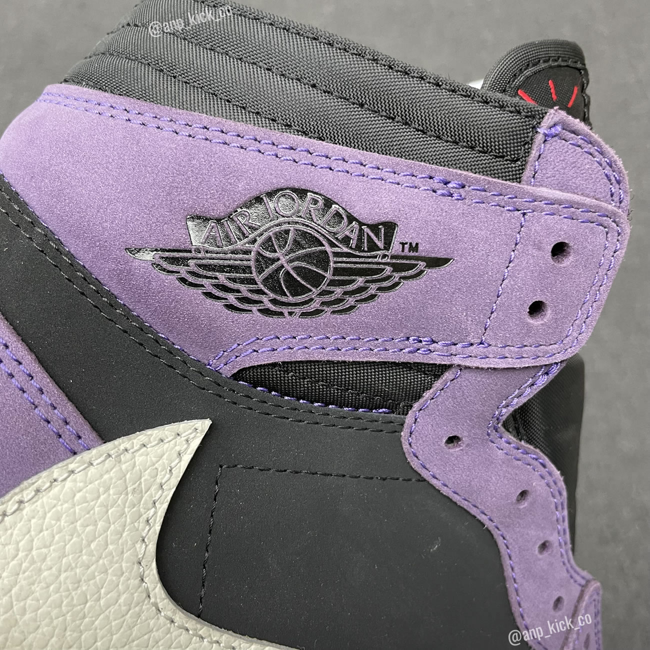 Travis Scott x Air Jordan 1 High OG SP Purple/Black Custom Making