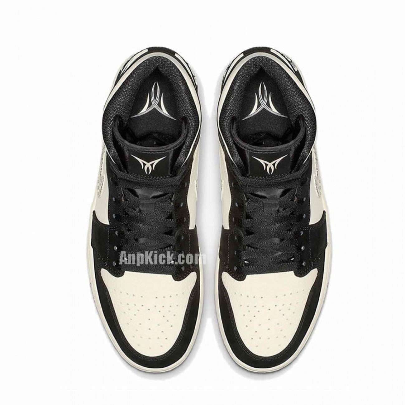Air Jordan 1 Mid BHM Equality 2019 Melo AJ1 Shoes 852542-010