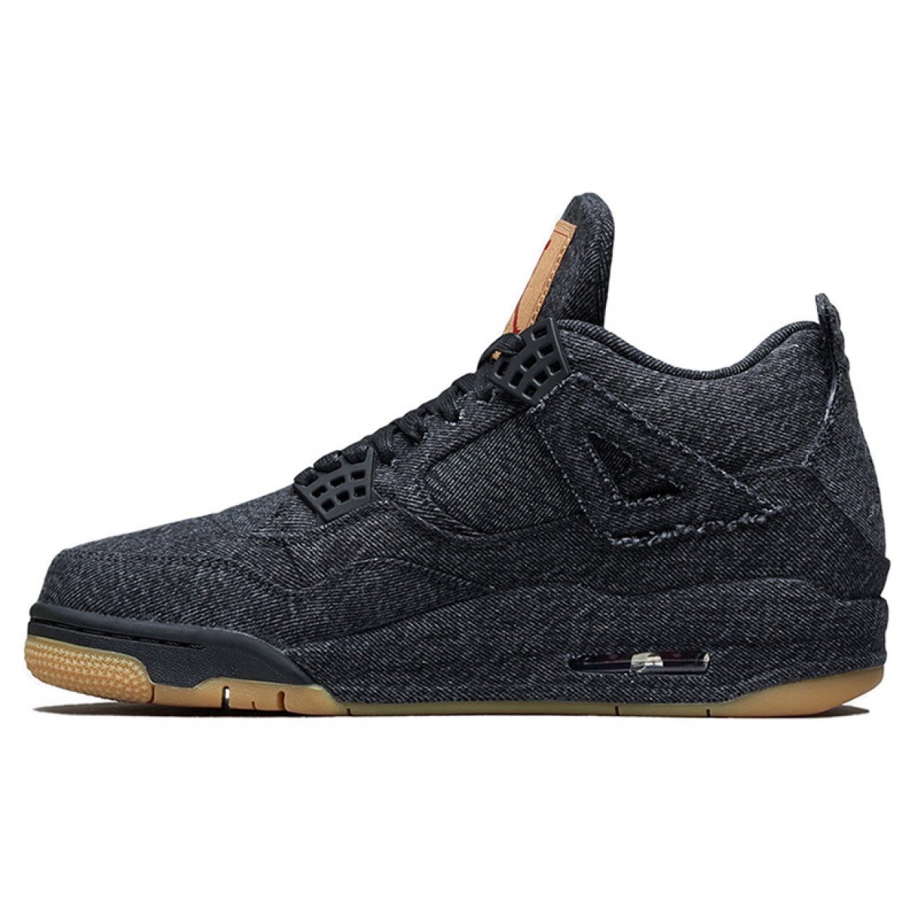Levi's x Air Jordan 4 Black Denim AO2571-001