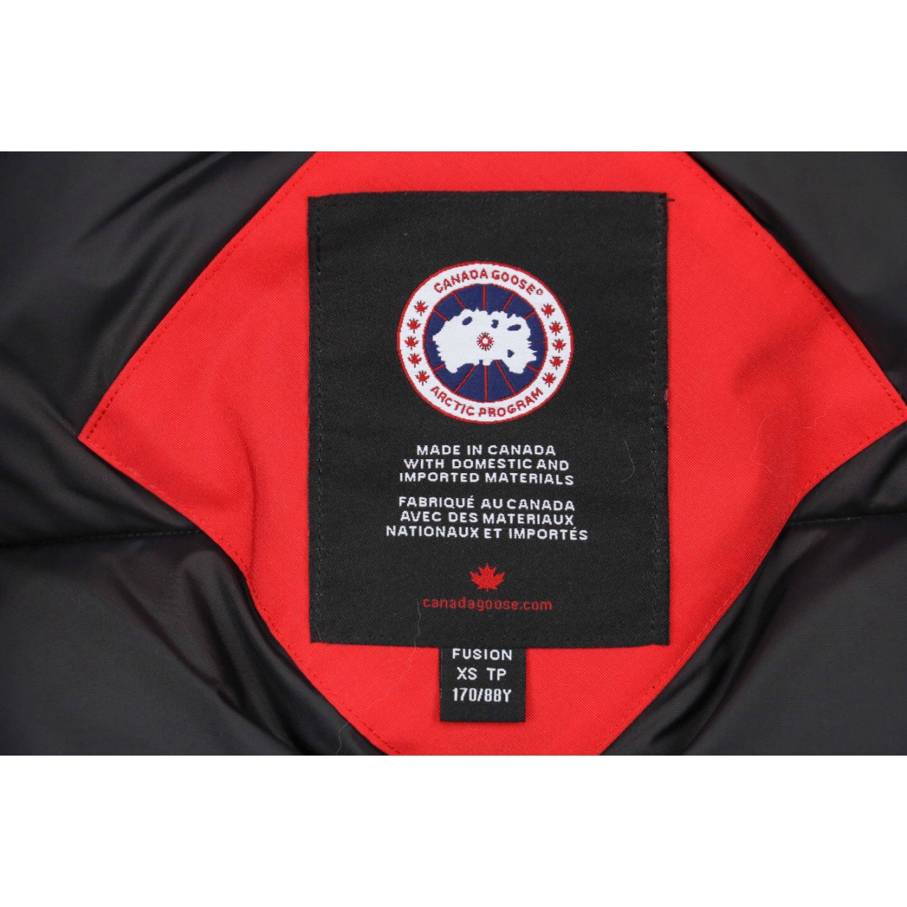 08 ' Canada Goose '19FW Expedition 4660MA Down Jacket Coat Red