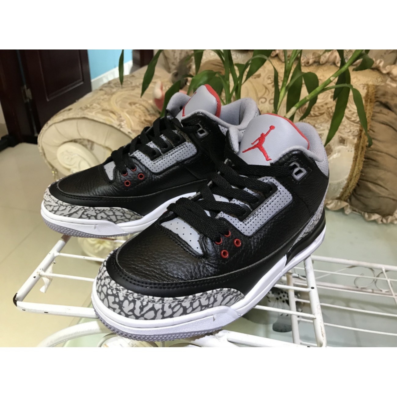Air Jordan 3 GS Black Cement 854261-001