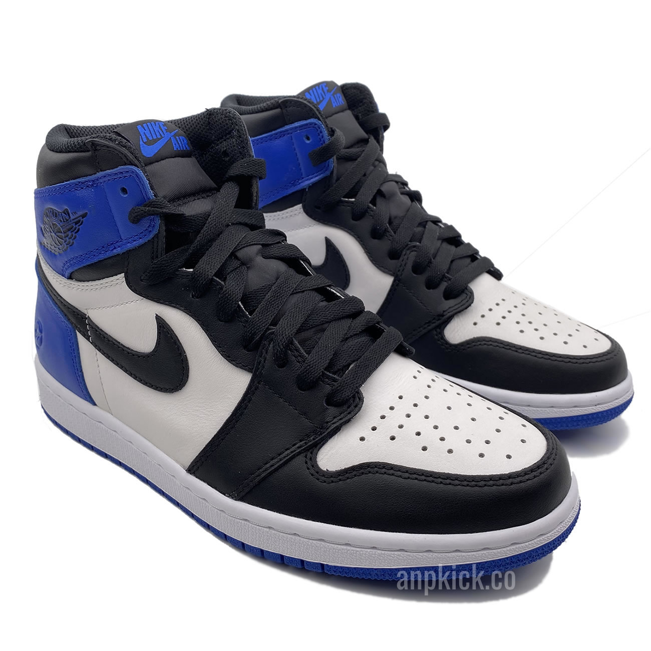 Black and Blue Jordan 1 Fragment 716371-040 Retro 1s