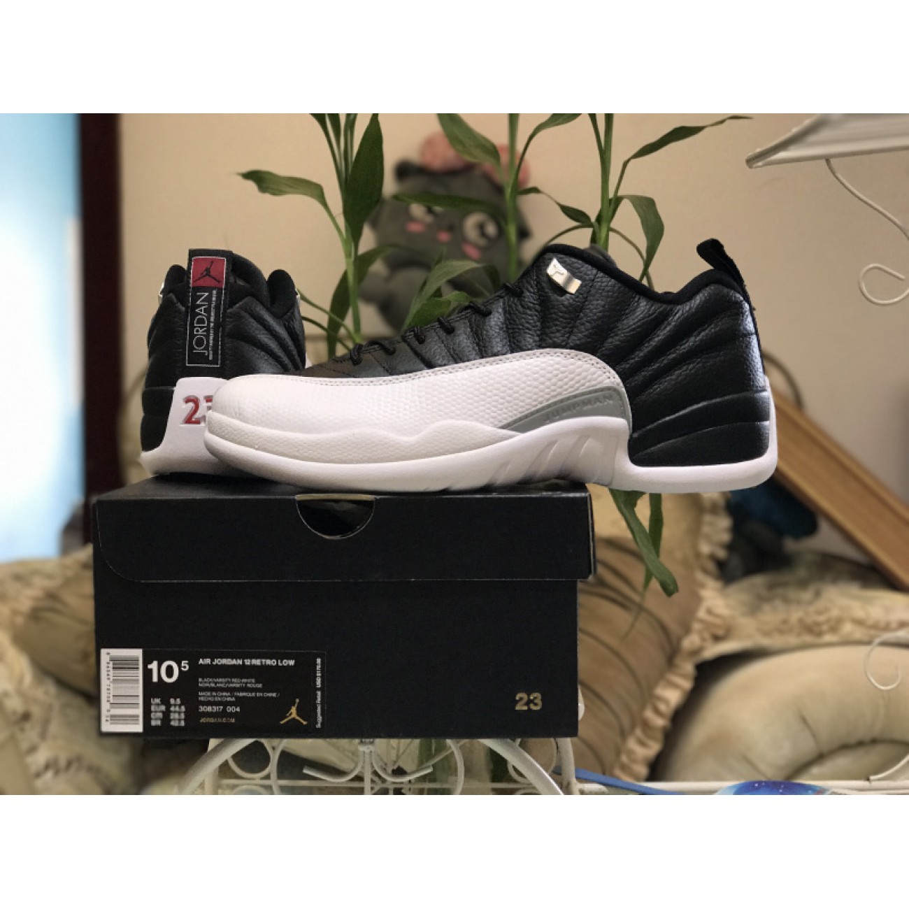 Air Jordan 12 Low Playoffs 308317-004
