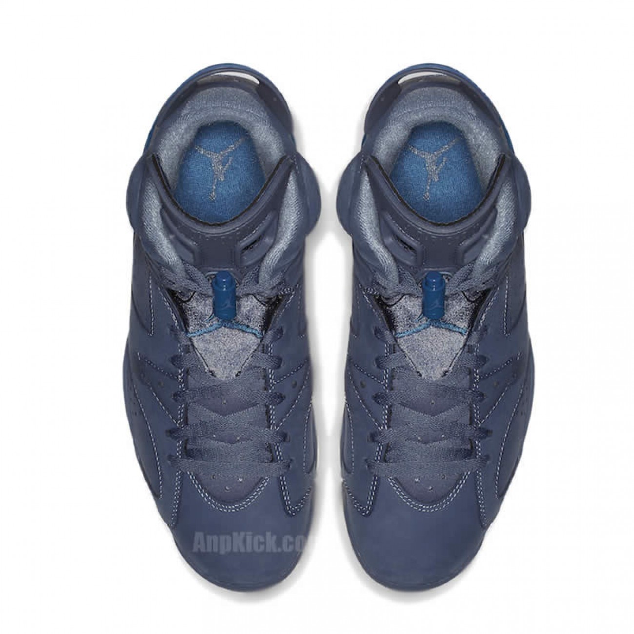 Air Jordan 6 Jimmy Butler PE Diffused Blue On Feet 384664-400