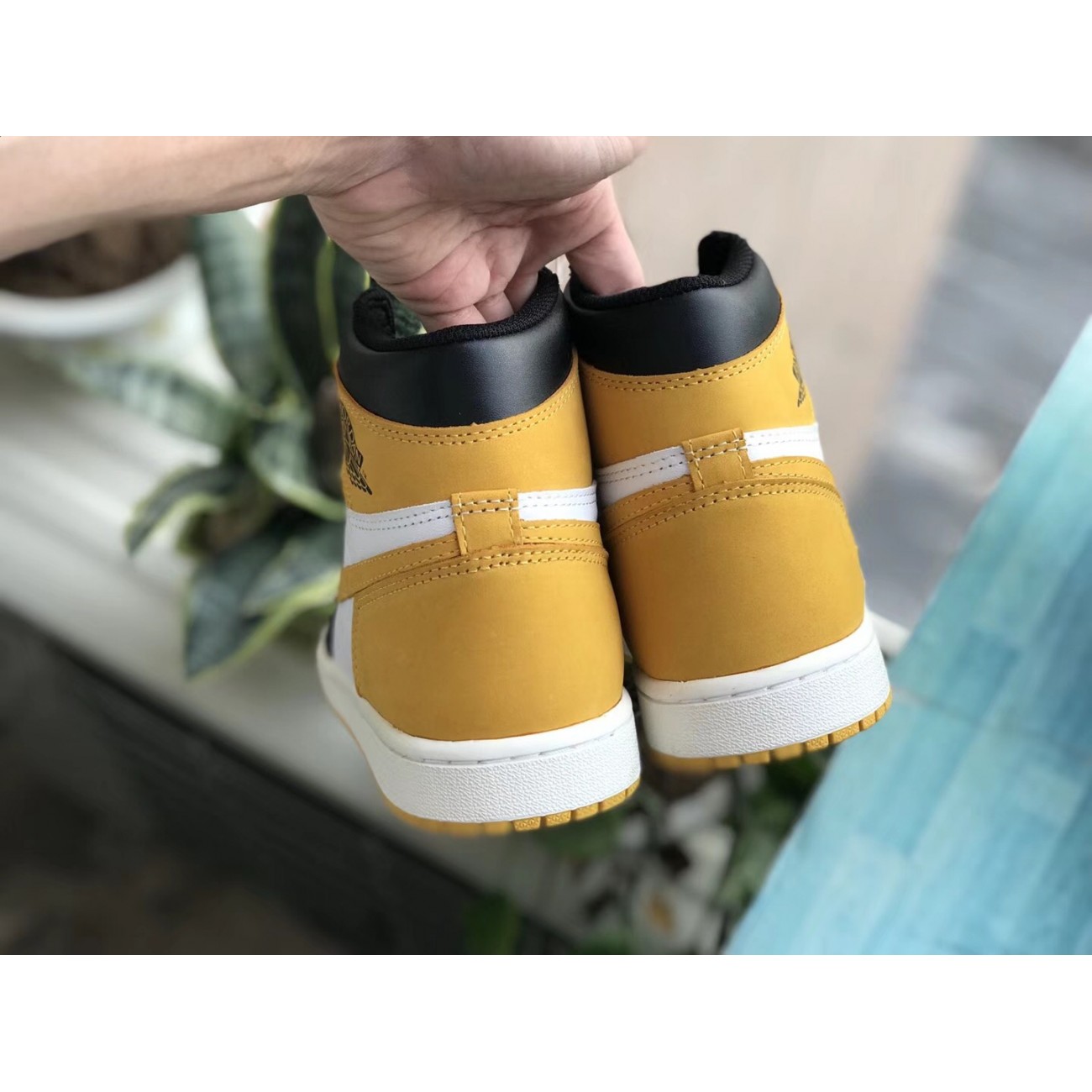 Air Jordan 1 Yellow Ochre Five MVP Awards AJ1 555088-109