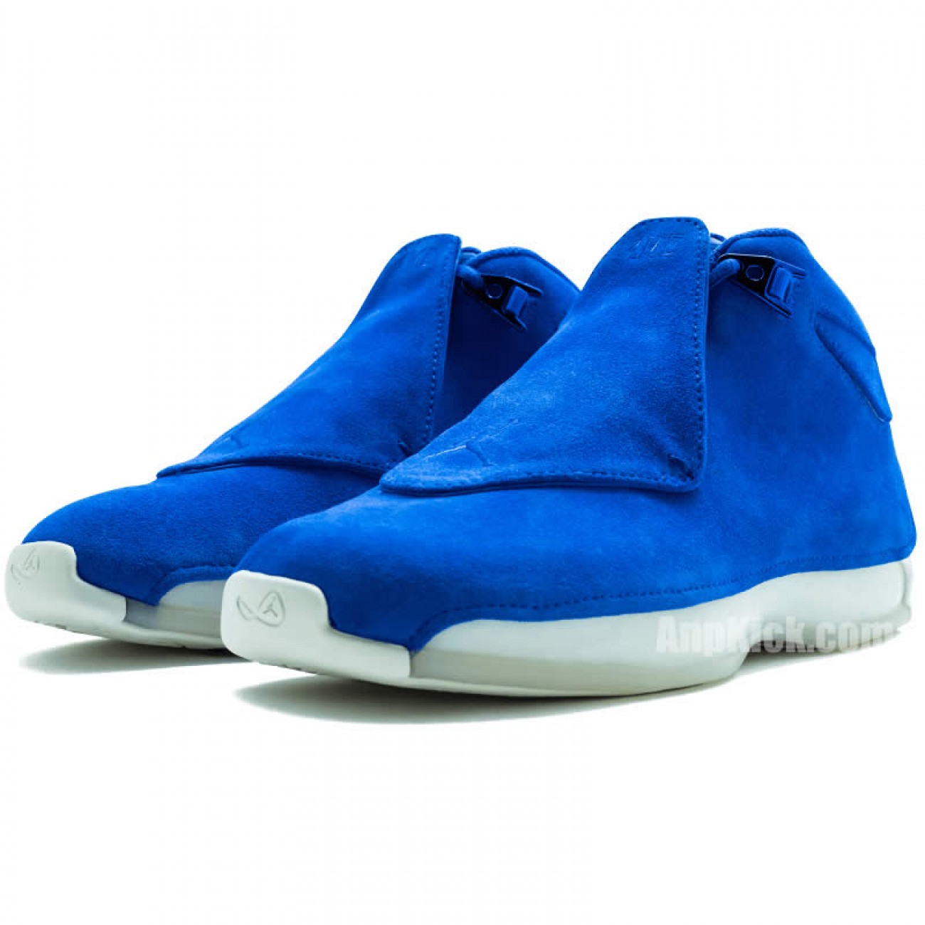 Air Jordan 18 Toro Racer Blue Suede AA2494-401 Release Date 2018