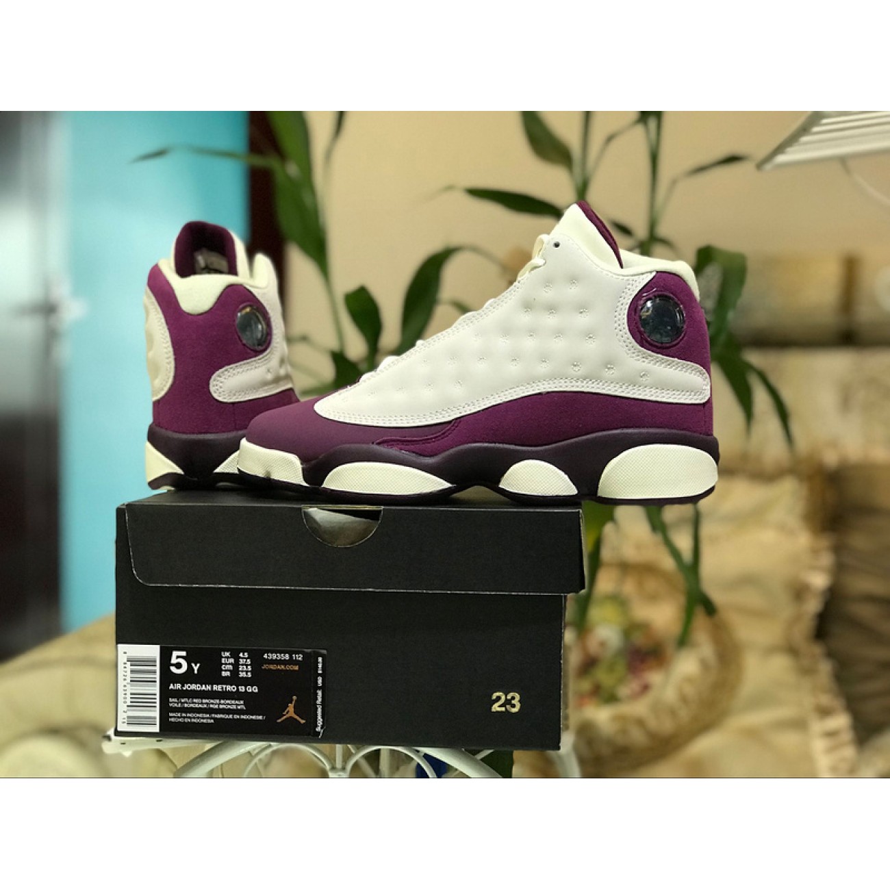 Air Jordan 13 GS Bordeaux 439358-112