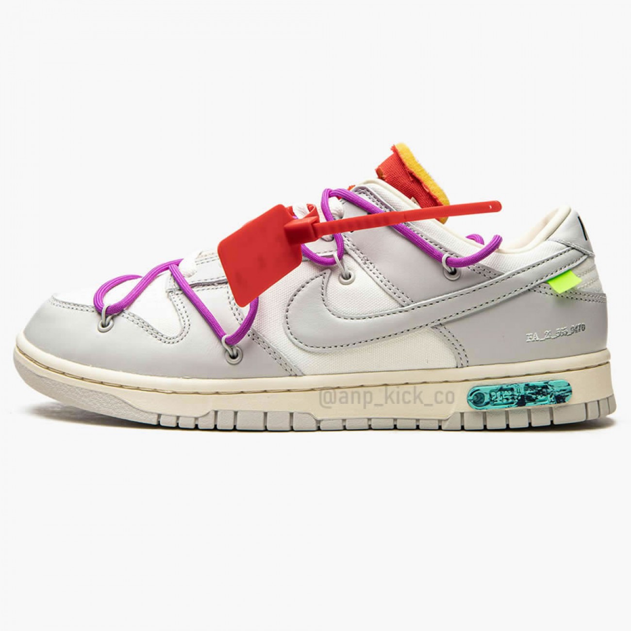 Nike SB Dunk Low Off-White Lot 45 OF 50 DM1602-101