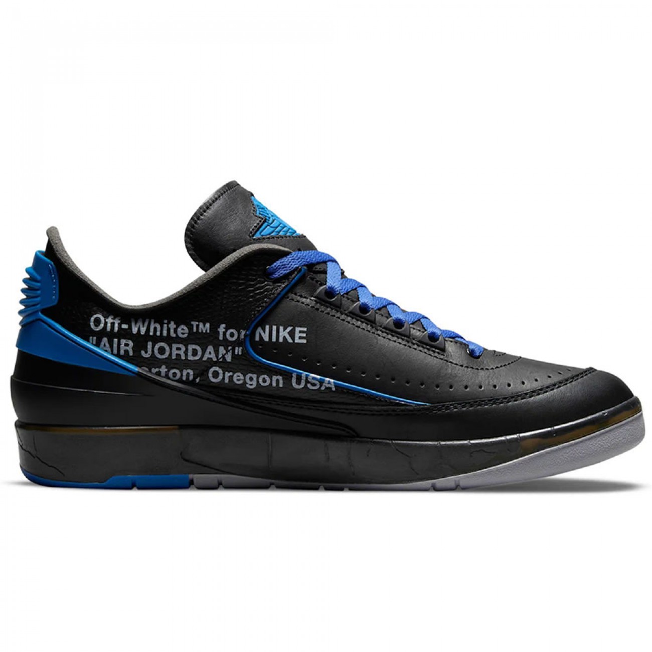 Off-White x Air Jordan 2 Low White/Red & Black/Blue