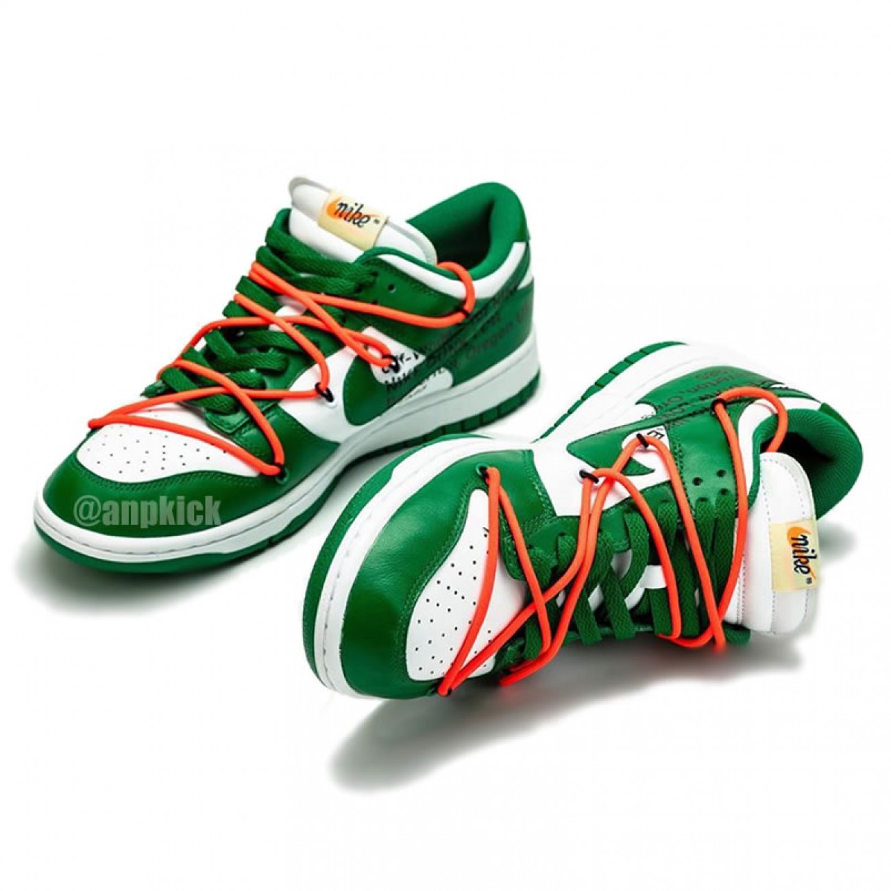 Off-White x Nike Dunk Low Pine Green Release Date CT0856-100